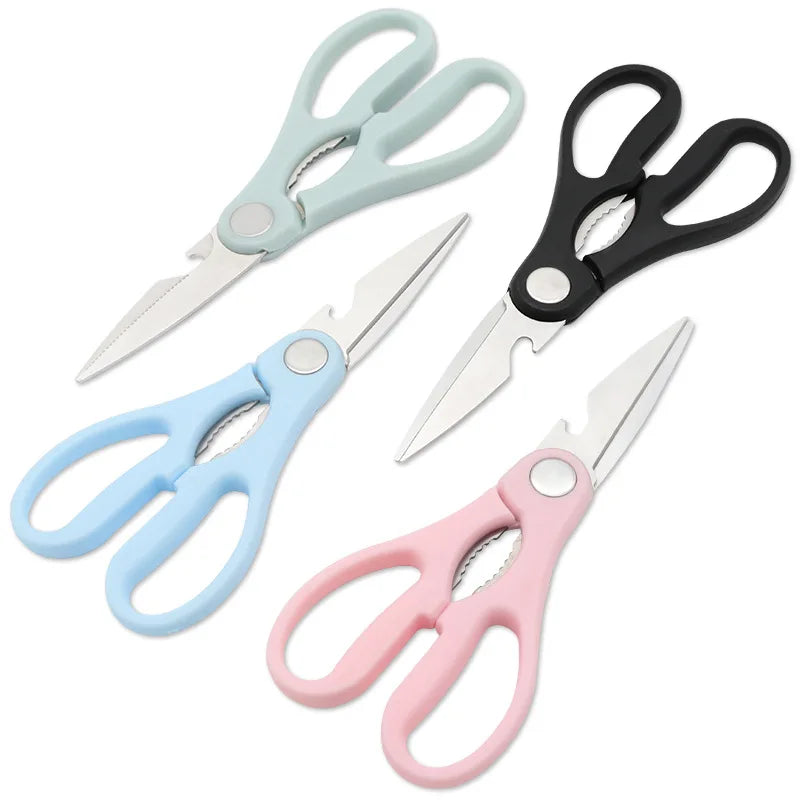 Kitchen Scissors Cooking Fish Meat Scissors Sup Sharp Stainless Steel Multifunction Premium Scissors Kitchen Accessories Gadgets