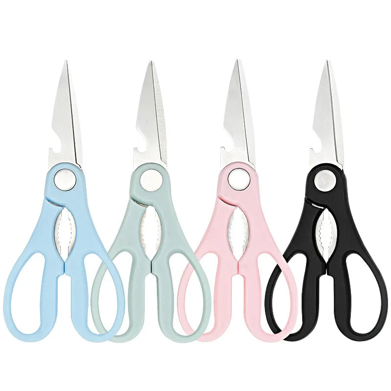 Kitchen Scissors Cooking Fish Meat Scissors Sup Sharp Stainless Steel Multifunction Premium Scissors Kitchen Accessories Gadgets