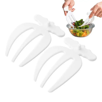 Creative Salad Hands Ergonomic Rice Salad Spoon Non-stick For Stirring Salad Pasta Fruit Kitchen Gadgets For Mixing Salad