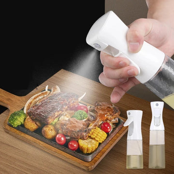 200-500ML Olive Oil Sprayer Empty Vinegar Oil Bottle Dispenser Salad BBQ Cooking Baking Kitchen Gadgets Mist Spray for Airfryer